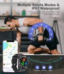 Smartwatch LIGE Military con pantalla de 1,39 pulgadas con SpO2 para hombre