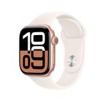 Apple Watch S10 GPS 42mm Aluminio Rose Gold con Correa Light Blush Sport Band