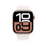 Apple Watch S10 GPS 42mm Aluminio Rose Gold con Correa Light Blush Sport Band