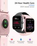 Reloj inteligente TOOBUR Alexa integrado para mujer IP68 rosa