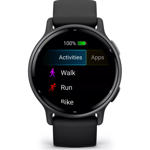 Smartwatch Garmin Vívoactive 5 Bisel Bt Wifi Aluminio 4 Gb Negro