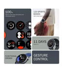 Reloj Inteligente Nothing Cmf Watch Pro 2 Blue A01912 Gps Bt