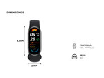 Smartwatch Plateado Xiaomi  Smart Band 9