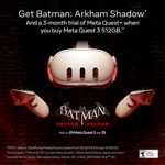 Meta Quest 3 512 GB - Lentes de realidad Virtual + Batman Arkham Shadow
