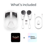 Meta Quest 3 512 GB - Lentes de realidad Virtual + Batman Arkham Shadow