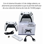Consola gamestick con mas de 10000 Juegos HD4k  Distintas plataformas