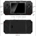 Consola Portátil MS8  520 Juegos Clásicos, Pantalla HD y conexión TV - 8 Bits