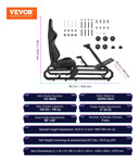 Soporte De Volante Vevor Ajustable Para Logitech G923/g920/g