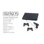 Consola Retro Joyplay G24 con 22 Juegos Incluidos Negro
