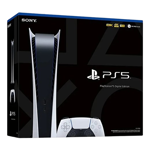 Consola Sony Playstation 5 Digital Edition 825Gb Blanca y Negra