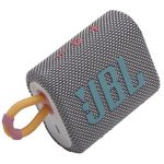 Altavoz portátil JBL Go 3 Bluetooth impermeable gris