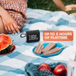 Altavoz portátil JBL Go 3 Bluetooth impermeable gris