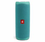Altavoz Bluetooth JBL Flip 5 resistente al agua con Divvi! Funda: verde azulado