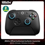 Mando Inalámbrico 8BitDo con Joysticks Iluminados Ultimate 2