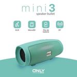 Parlante Bluetooth Radio Bullet Negro