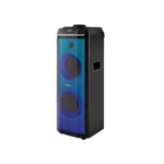 Torre de Sonido Noblex MNT870F 6500W Bluetooth Karaoke Luces LED Negro