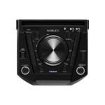 Torre de Sonido Noblex MNT870F 6500W Bluetooth Karaoke Luces LED Negro
