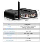 Amplificador de potencia AIYIMA A08 PRO Bluetooth 5.1 300W+300W