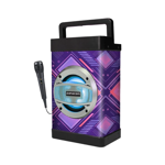 Parlante Portatil Panacom SP-3062CM Bluetooth Recargable Violeta