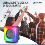 Parlante Portátil Suono AYV0271 Negro