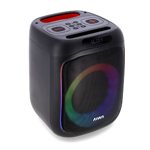 Parlante Aiwa AW-P2016A Luces RGB 5000W PMPO Negro