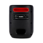 Parlante Aiwa AW-P2016A Luces RGB 5000W PMPO Negro