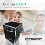 Cocina Vitroceramica Domec CEVN CON CAJON PARRILLA