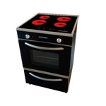 Cocina Vitroceramica Domec CVNT4-56 con cajón parrilla