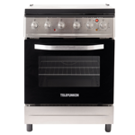 Cocina Electrica Telefunken Acero Inoxidable 60cm Grill