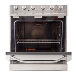 Cocina Electrica Telefunken Acero Inoxidable 60cm Grill