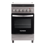 Cocina Electrica Telefunken Acero Inoxidable 50cm Grill