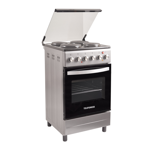Cocina Electrica Telefunken Acero Inoxidable 50cm Grill