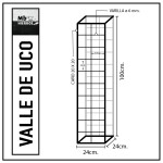 Cava de Vino para 20 botellas - Valle de Uco -Mb HIERROS.
