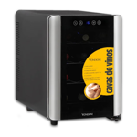 CAVA VONDOM T12 ACERO - 12 BOTELLASDISPLAY TOUCH