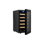 CAVA VONDOM T18 - 18 BOTELLASNEGRO DISPLAY TOUCH ESTANTES MADERA