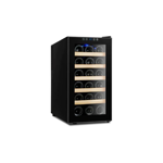CAVA VONDOM T18 - 18 BOTELLASNEGRO DISPLAY TOUCH ESTANTES MADERA
