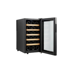 CAVA VONDOM T18 - 18 BOTELLASNEGRO DISPLAY TOUCH ESTANTES MADERA