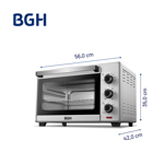 Horno Eléctrico Bgh 45 Litros Bhe45s22