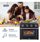 Horno Eléctrico Air Fryer Bgh 30 Litros Bhe30fn24t