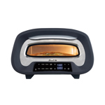 Horno Pizzero Smart-tek Panel Digital Inpietro Milano E.max1 12 Pulgadas Negro Y Plateado