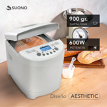 Fabrica Horno de Pan Suono 18 Programas LCD y Temporizador
