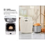 Maquina de Pan Gadnic Programable hasta 1Kg - Blanco