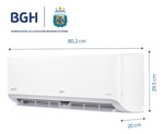 Aire Acondicionado Frío/calor Bgh Inverter 3000f Bsi35wcjw