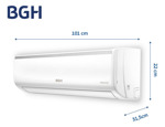 Aire Acondicionado Split Frío/calor Bgh 6300f Bs64wchu
