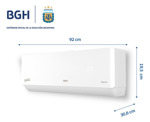 Aire Acondicionado Split Frío/calor Bgh Inverter Bsi52wclw