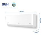 Aire Acondicionado Split Frío/calor Bgh Inverter Bsi65wclw