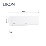 Aire Acondicionado Frío/Calor Likon Split Inverter 3010F LKSI35WCKW