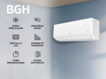 Aire Acondicionado Bgh Silent Air Bsh52wcu Fríocalor 4400 Frigorías