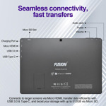Fusion5 Tablet Pc Profesional 10.1 Con Windows 11 8 Gb Ram