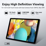 Tablet ApoloMedia Android 13 10.1 pulgadas HD 8GB/64GB Gris